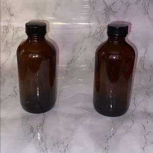 2 PCS set of of empty bottles.